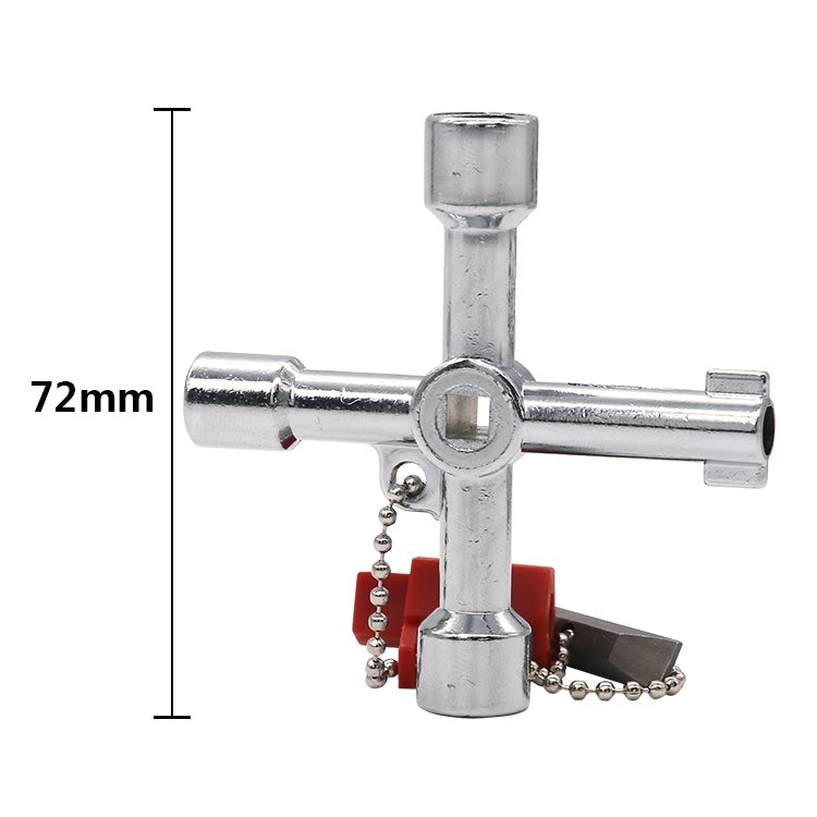 4 Way Multi-Tool for Gas, Electric Meter Boxes