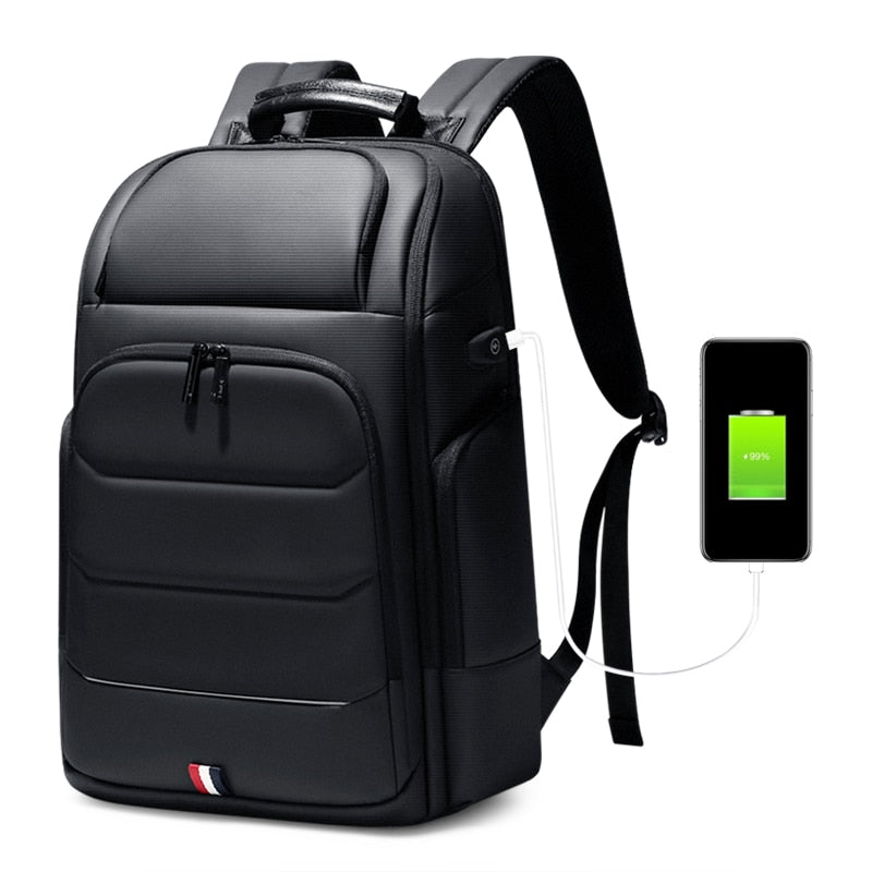 Fenruien Waterproof Backpack with USB Charging