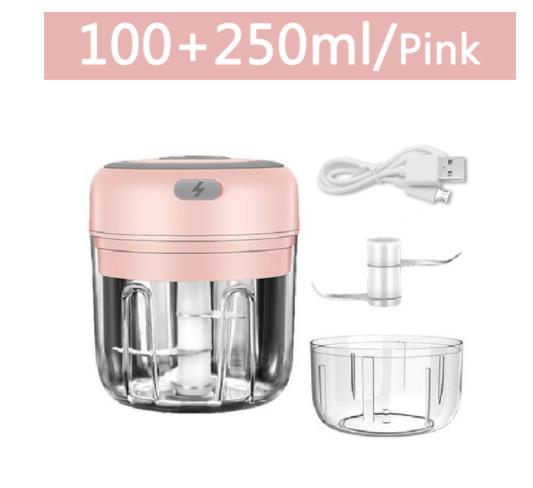 100/250mL Mini Electric Vegetable Blender