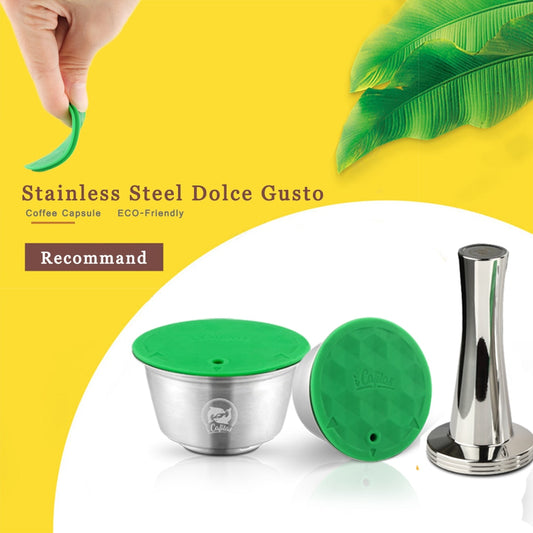 Reusable Dolce Gusto Capsule with Tamper