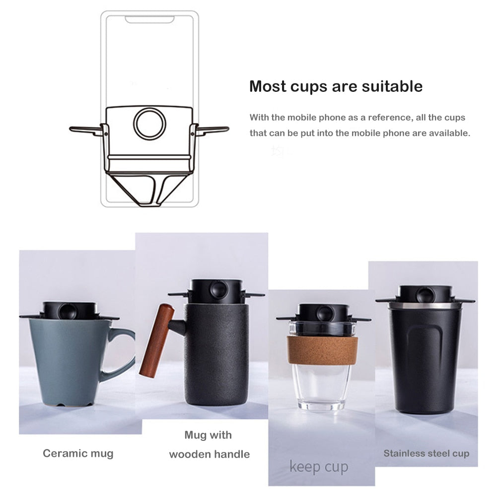 Foldable Portable Coffee Filter