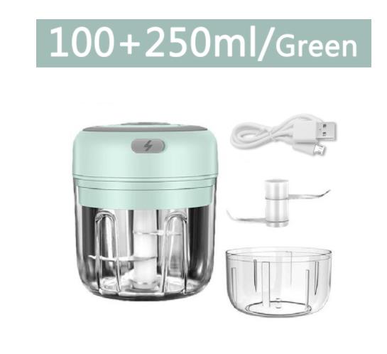 100/250mL Mini Electric Vegetable Blender